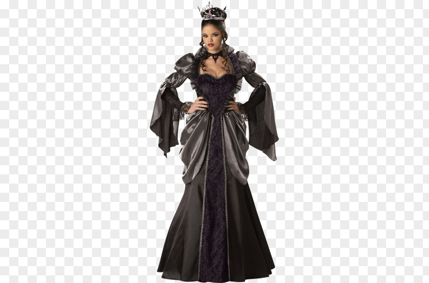Queen Evil Of Hearts Halloween Costume PNG