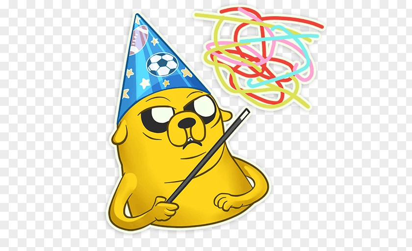 Smiley Jake The Dog Party Hat Clip Art PNG