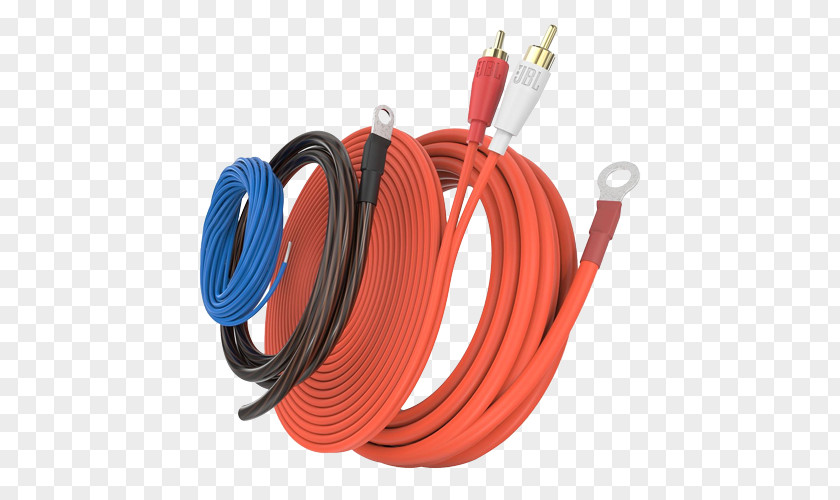 Amplifier Electrical Cable Wires & Fuse PNG