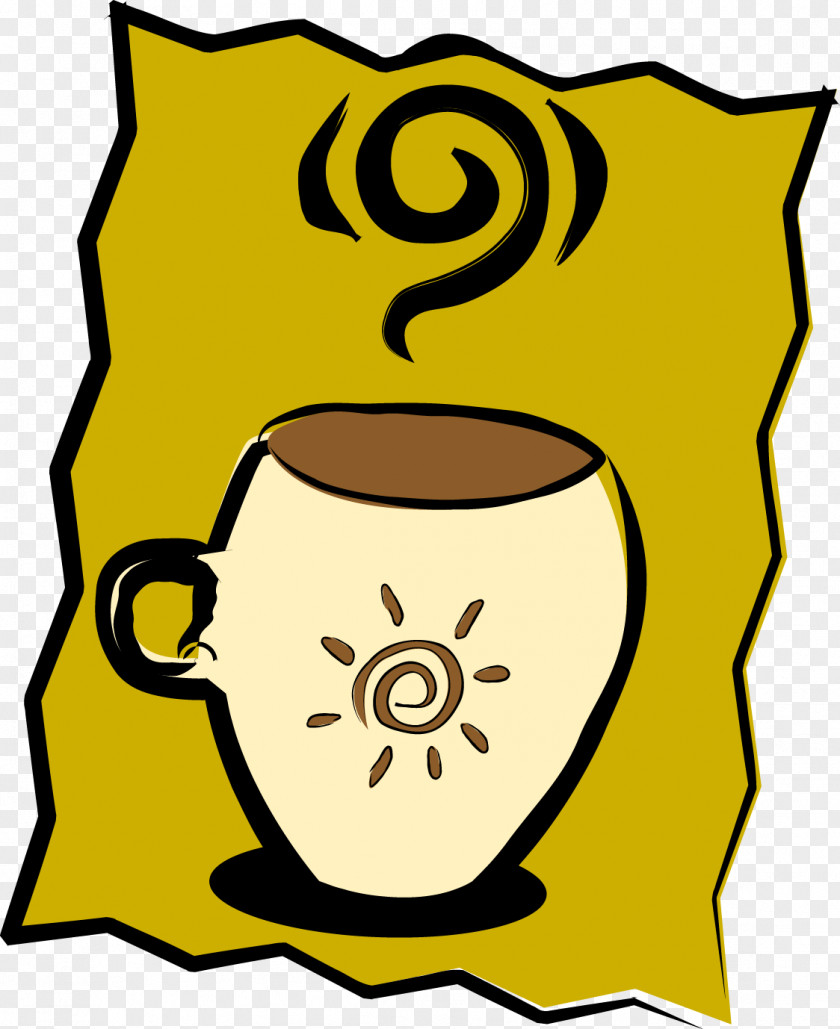 Coffee Label Image Illustration PNG