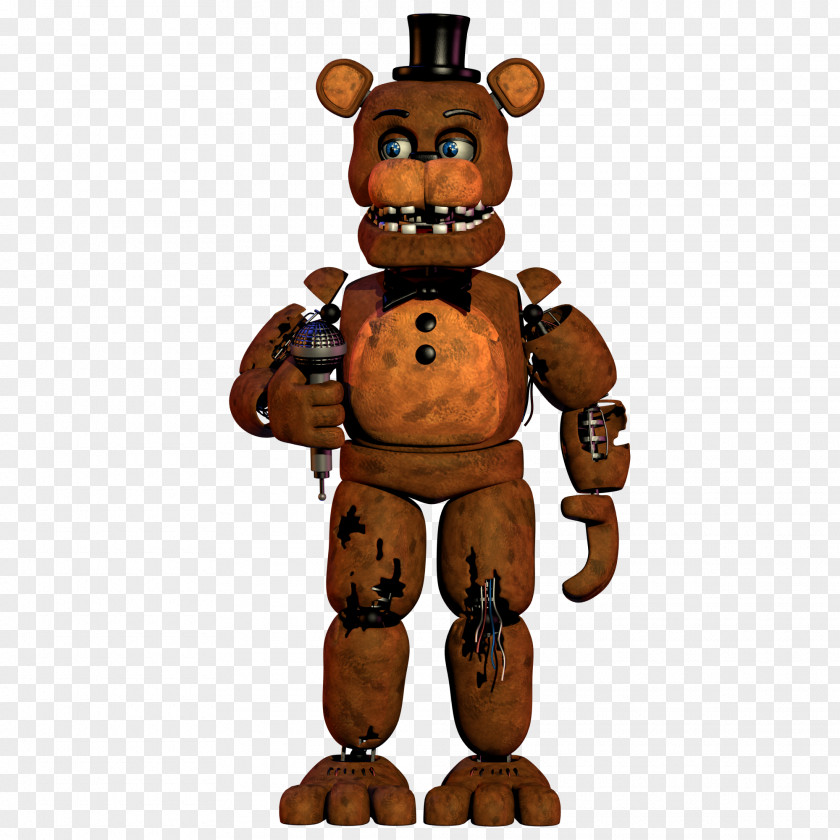 Fixed Five Nights At Freddy's 2 3 Happy Freddy PNG
