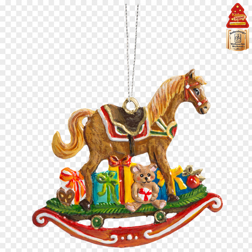Horse Christmas Ornament Amusement Park Entertainment PNG