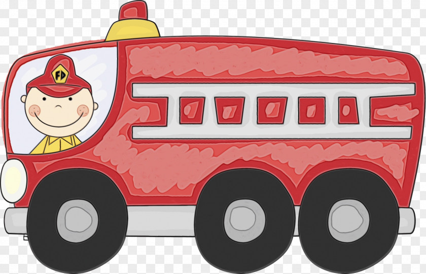 Railroad Car Train Cartoon PNG