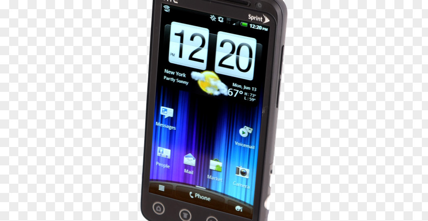 Smartphone Feature Phone HTC Evo 4G Android Telephone PNG