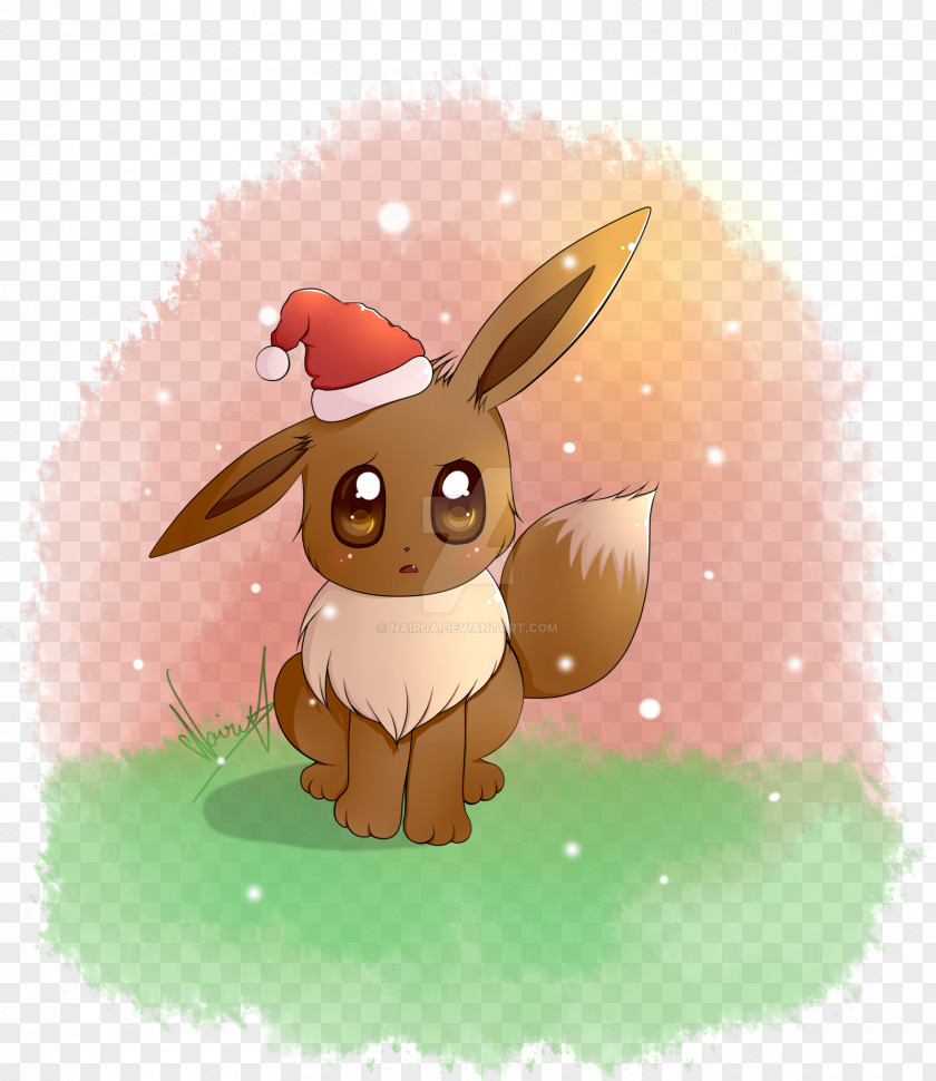 Christmas Eevee Vaporeon Umbreon Rabbit PNG