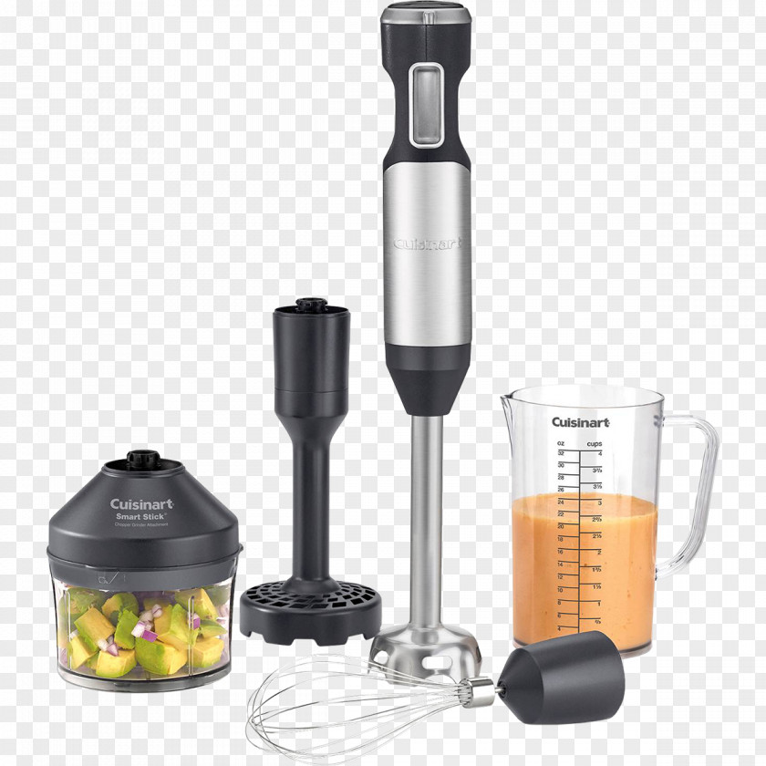 Hand-painted Fresh Spices Immersion Blender Cuisinart Home Appliance Stainless Steel PNG