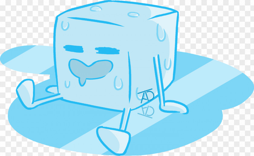 Ice Cube Cartoon Drawing PNG