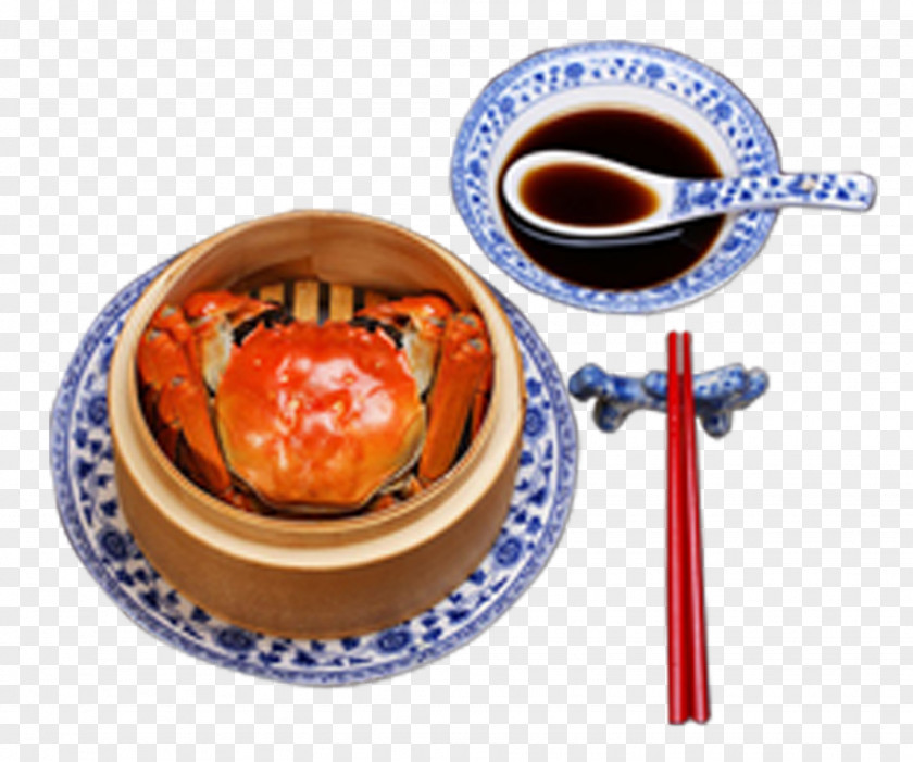 Instigate Chinese Mitten Crab Yangcheng Lake Steaming Food PNG