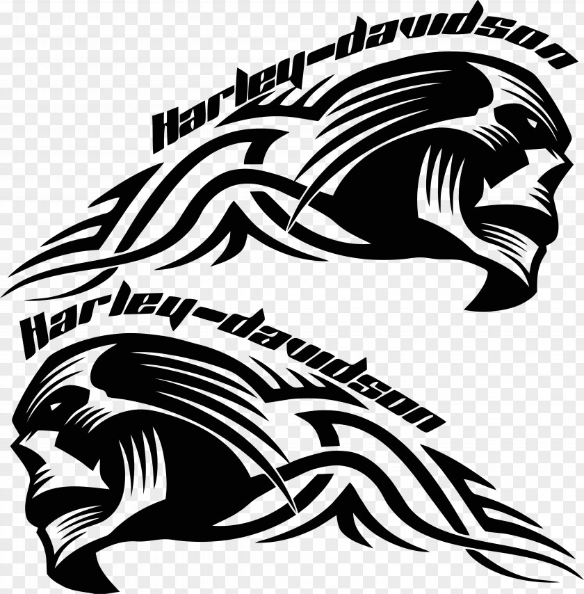 Motorcycle Harley-Davidson Helmets Tattoo Decal PNG