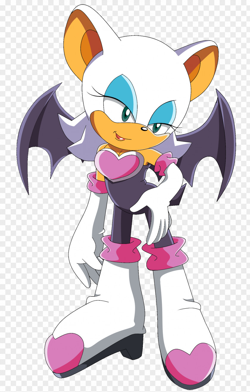 Rouge The Bat Knuckles Echidna Sonic & Hedgehog Shadow PNG