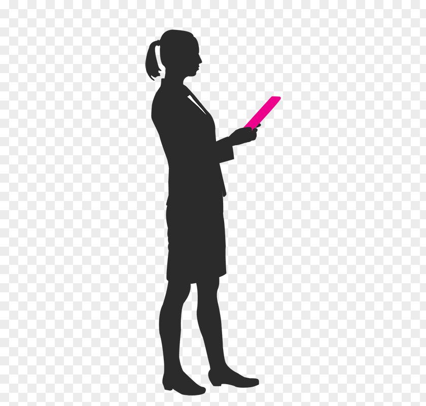 Business Women Silhouettes Enterprise Mobility Management Marketing Mobile Device PNG