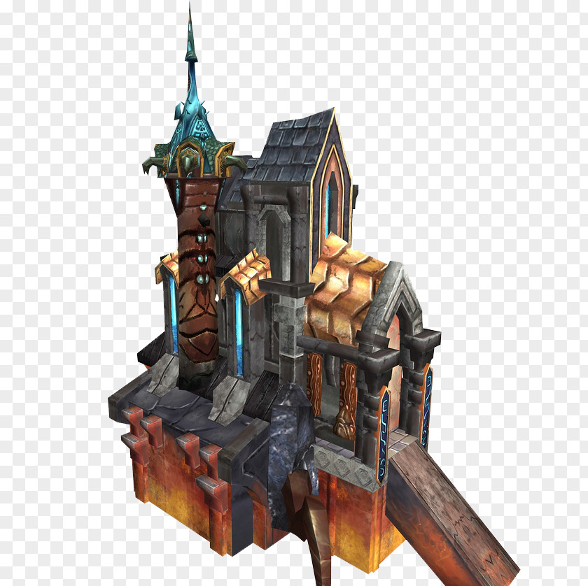 Cool Cg Game Castle Computer Graphics Illustration PNG
