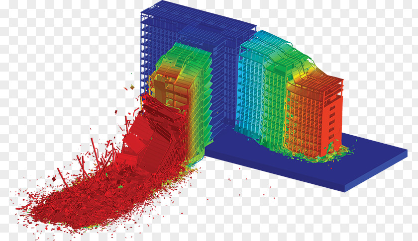 Dynamic 3d Crack Structural Analysis Extreme Loading For Structures Engineering Dynamics PNG