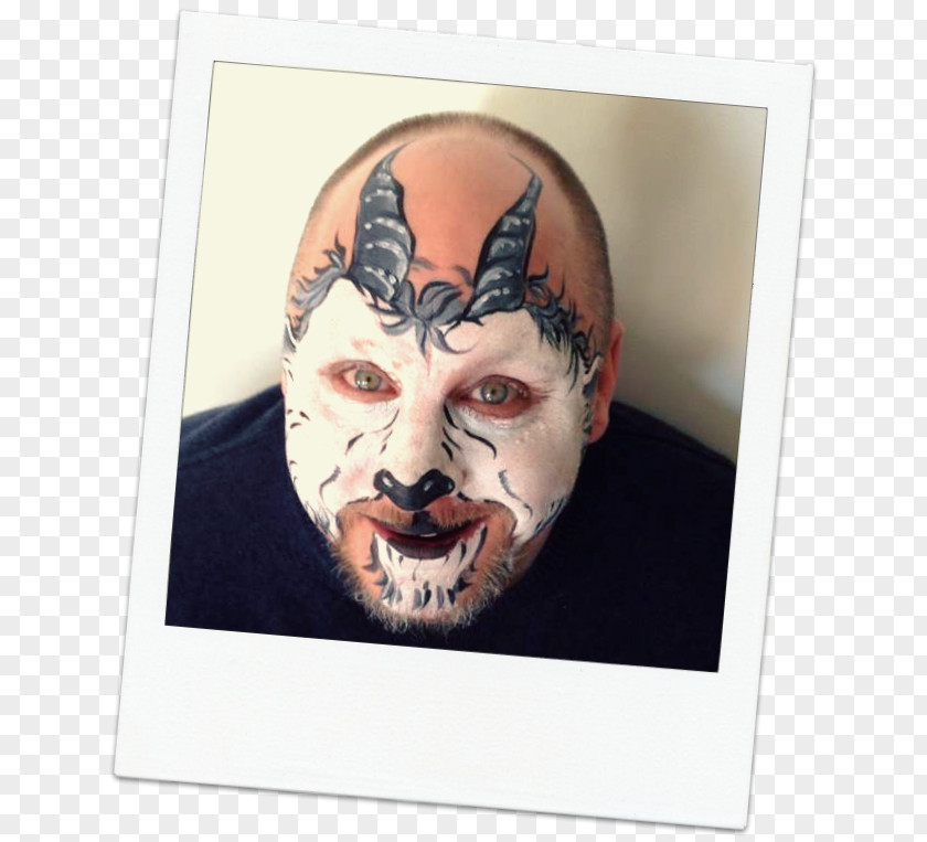 Face Painted Abziehtattoo Facebook PNG