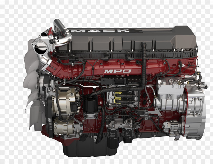 Mack Truck Engine Trucks AB Volvo Fuel Injection PNG