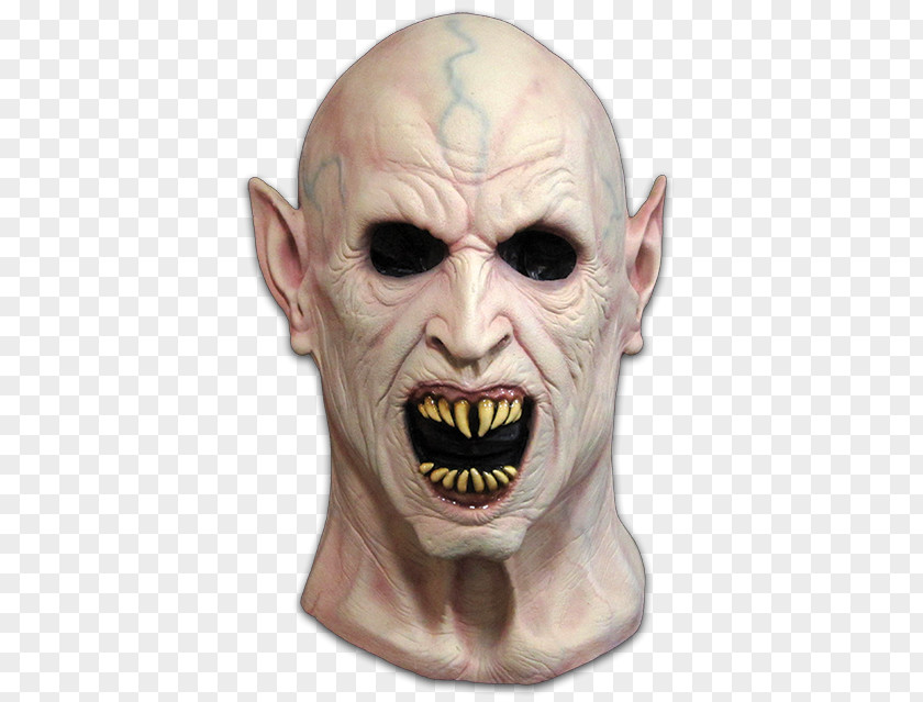 Mask Nosferatu Count Dracula Halloween Costume PNG