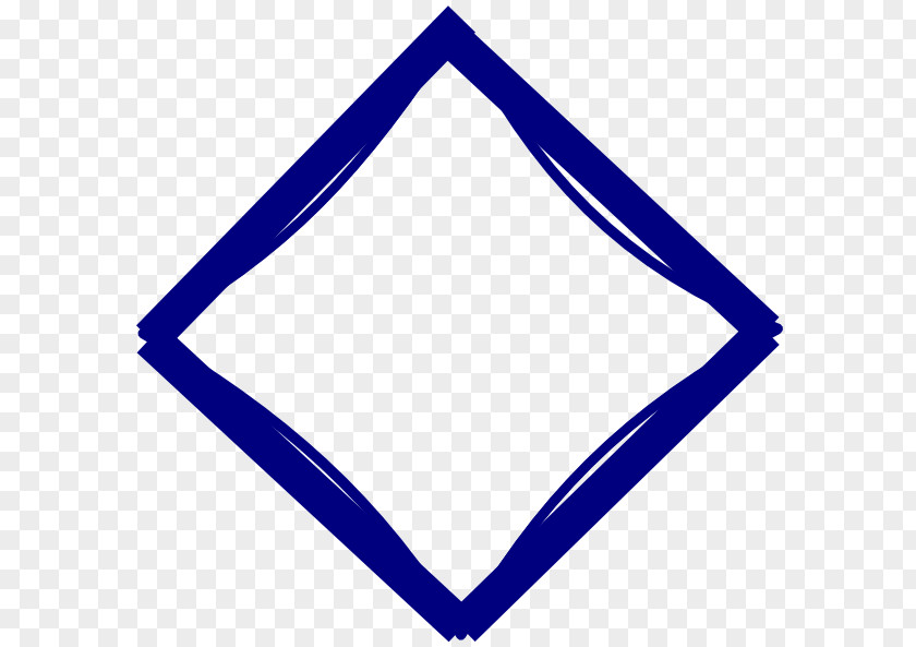 Diamond Blue Cliparts Rhombus Shape Clip Art PNG