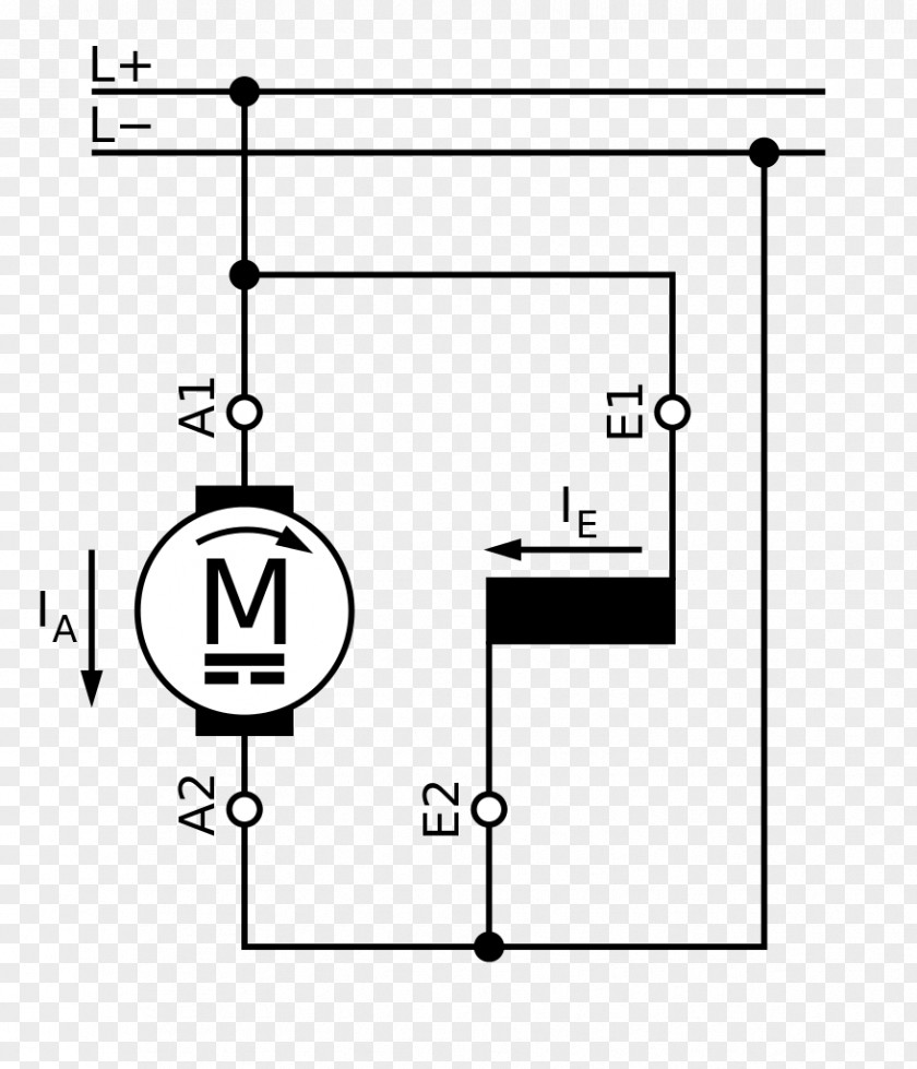 Starter Universal Motor Ergutusmähis Circuit Diagram Střídavé Napětí /m/02csf PNG