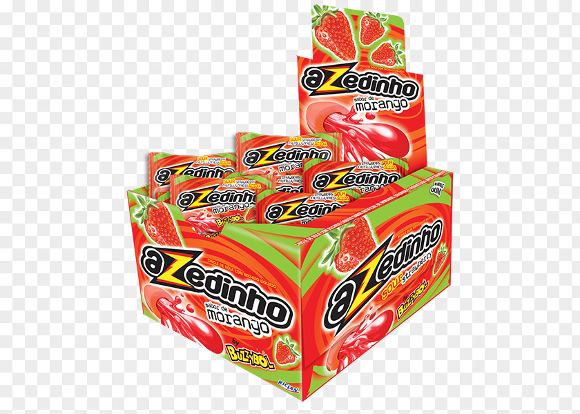 Strawberry Flavor Chewing Gum Riclan Bubbaloo Tutti Frutti Freegells PNG
