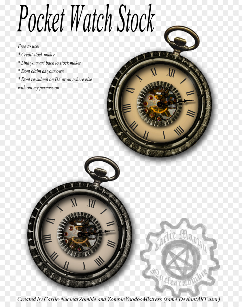 Watch Pocket Jewellery Stock Photography PNG