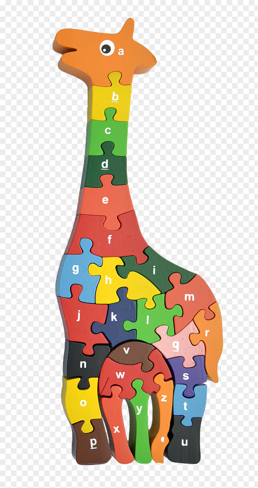 Giraffe Jigsaw Puzzles Toy Alphabet Snake PNG