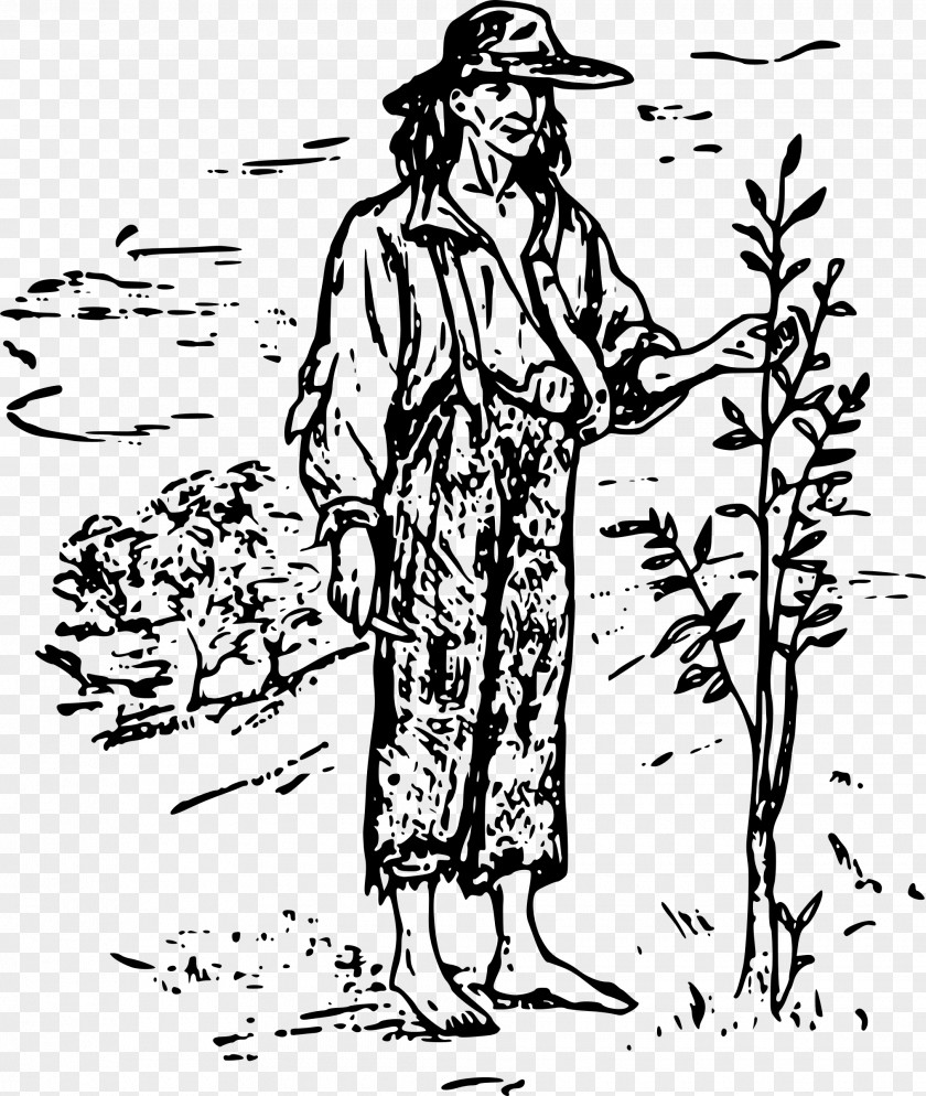 Johnnyappleseed United States Clip Art PNG