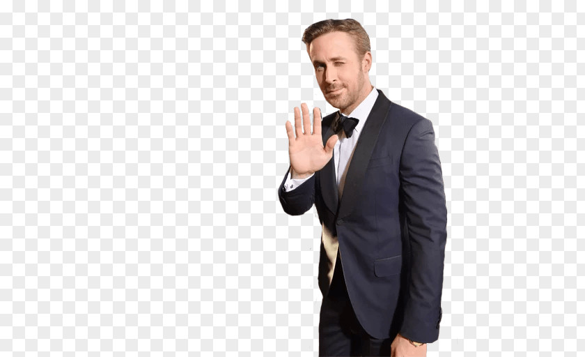 Ryan Gosling Telegram Sticker Tuxedo Actor PNG