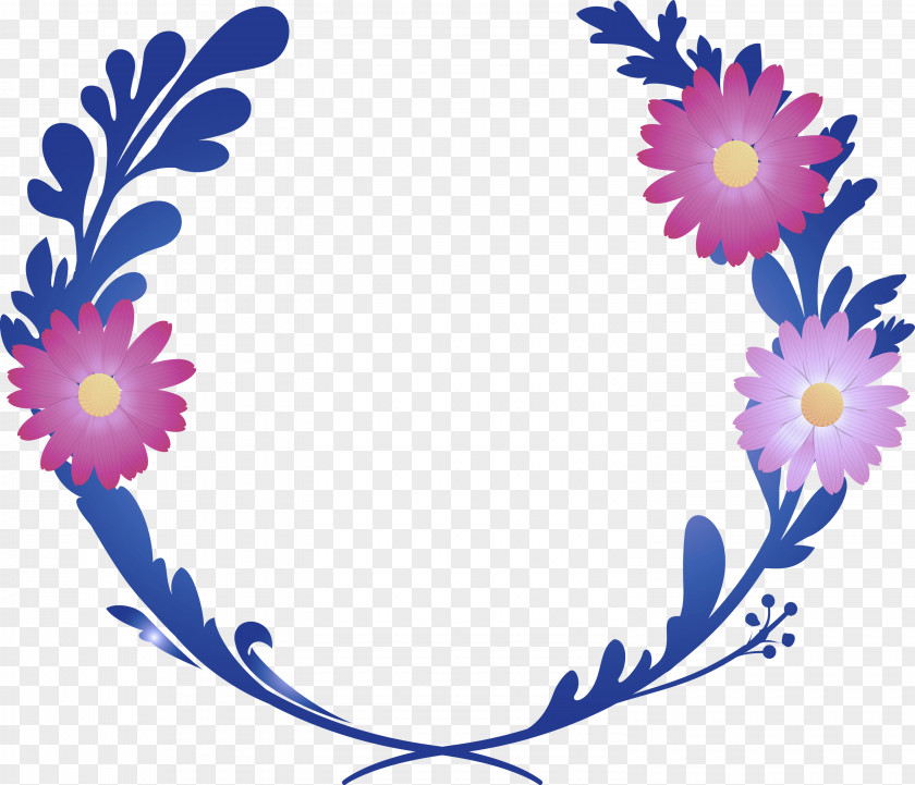 Spring Frame Decoration PNG