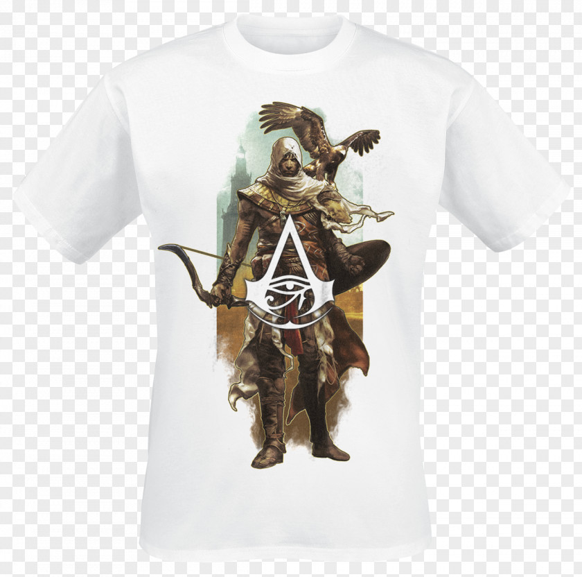 T-shirt Assassin's Creed: Origins Creed Syndicate Unity UbiWorkshop PNG