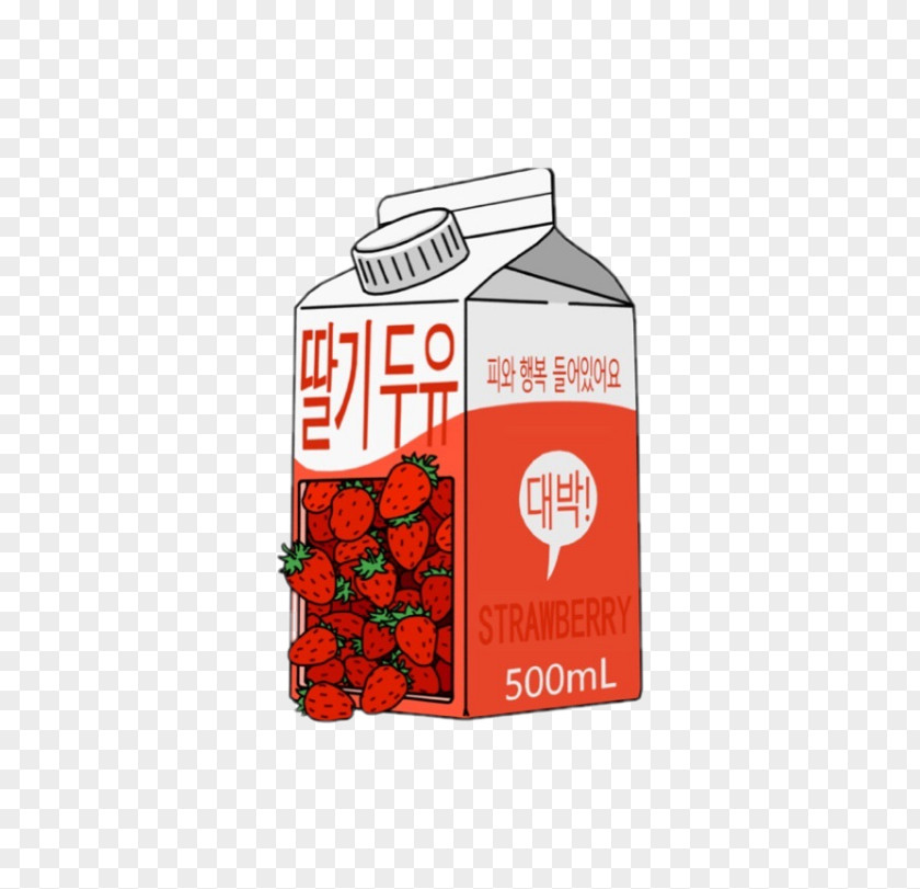 Btsdrawing Icon Milkshake Flavored Milk Strawberry Soy PNG