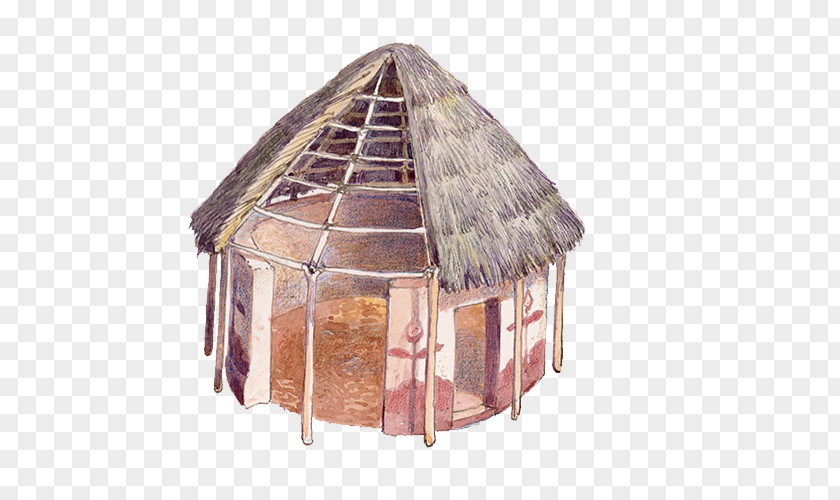 Field Hut Zimbabwe Botswana South Africa Thatching Illustration PNG