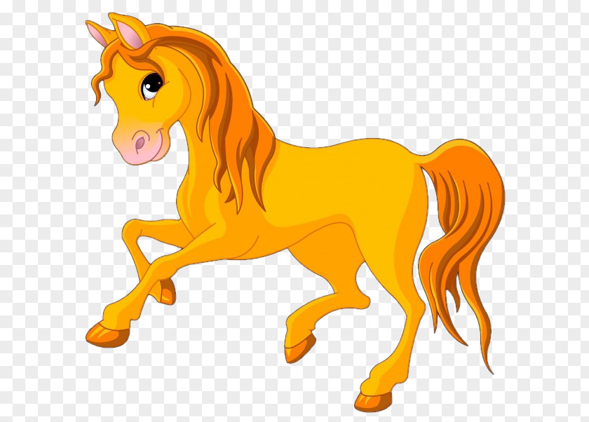 How To Draw A Horse Cartoon Clip Art Transparency Image PNG