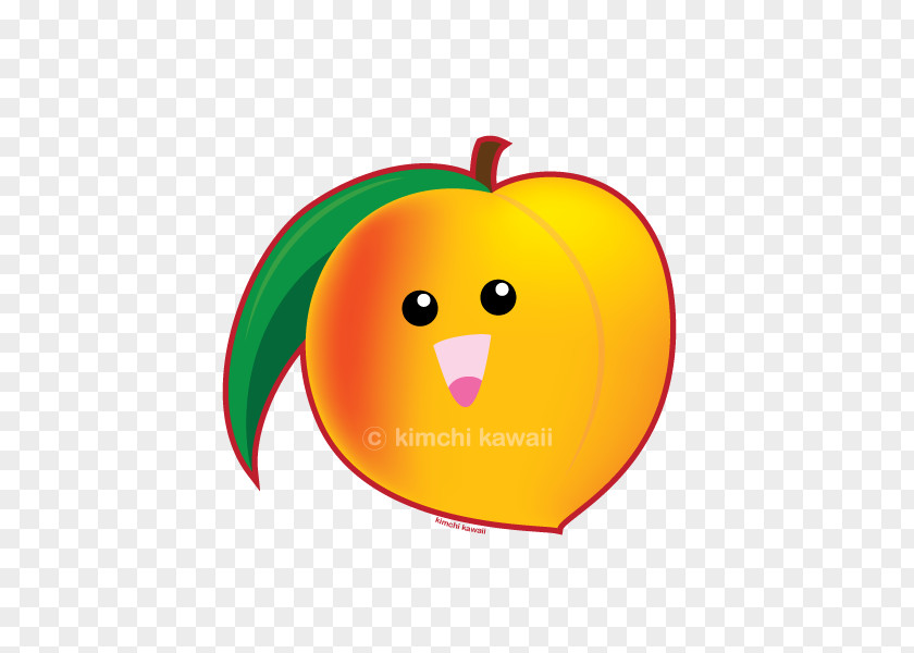 Pickled Peaches Yellow Clip Art Smiley Blanket PNG