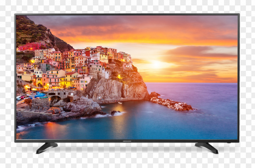 Smart Tv LED-backlit LCD High-definition Television LED-Fernseher Tuner Medion PNG