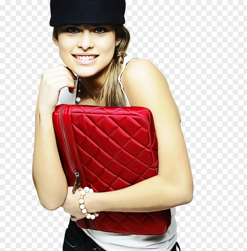 Beige Luggage And Bags Bag Shoulder Handbag Red Joint PNG