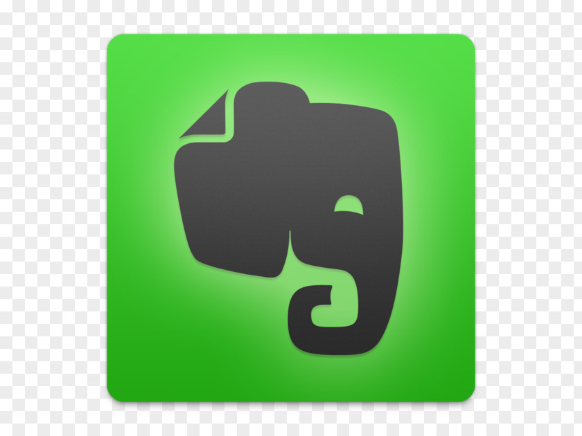 Evernote Note-taking MacOS PNG