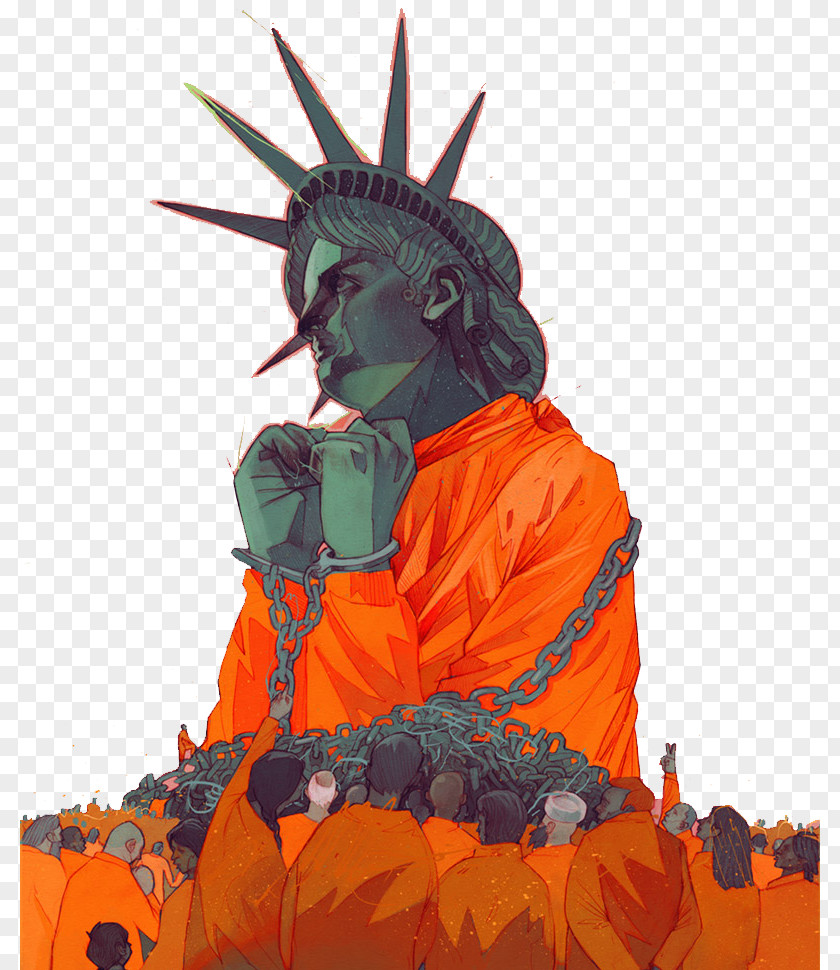 Orange Goddess Of Victory Guantanamo Bay Detention Camp Die Geburt Der Tragxf6die: Griechische Staat Poster Graphic Design Illustration PNG