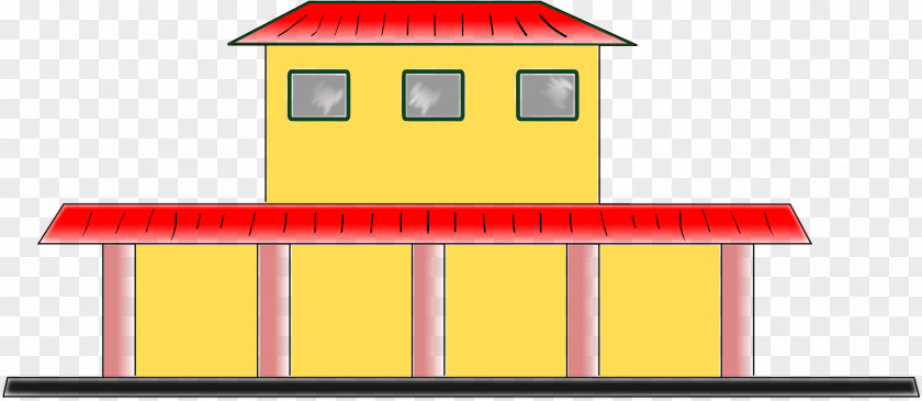 Roof Rectangle House Cartoon PNG