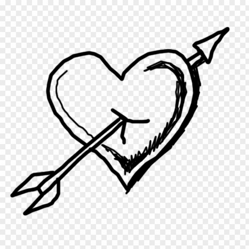 Arrow Doodle Coloring Book Drawing Black And White PNG