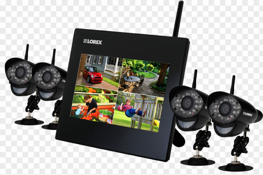 Camera Wireless Security Closed-circuit Television Home Surveillance Alarms & Systems PNG