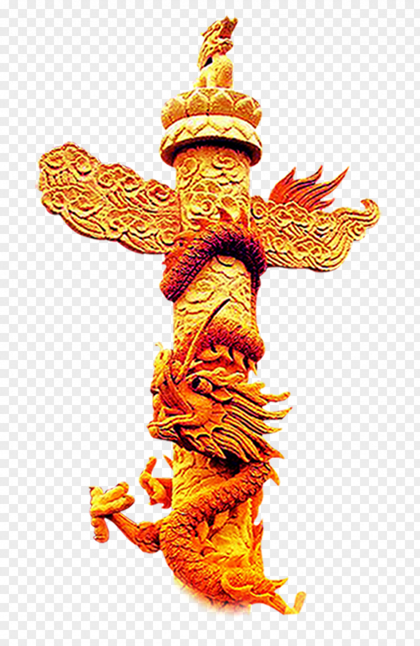 China Column Shizhu Tujia Autonomous County Huabiao Sculpture PNG