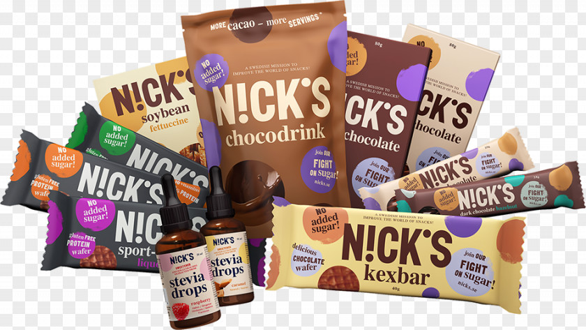 Chocolate Bar Nicks Kexbar 40G Crunchy Wafer Made In Sweden Food Added Sugar PNG