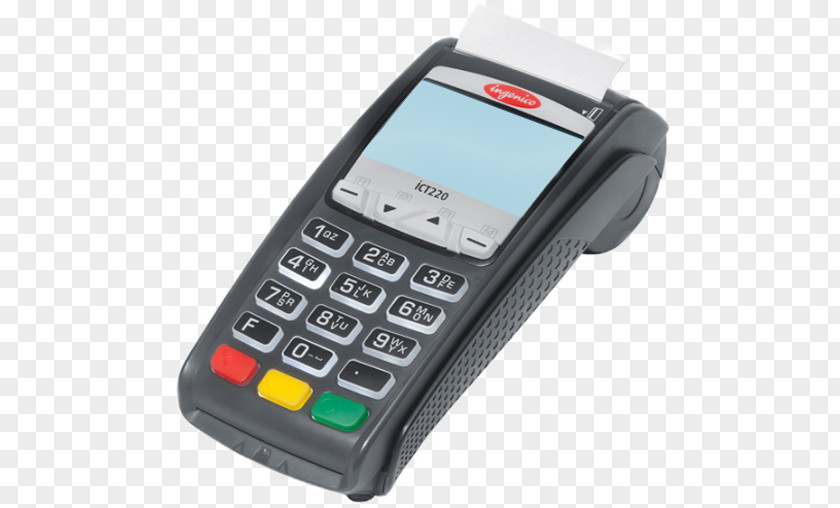 Credit Card Payment Terminal Ingenico EMV EFTPOS Point Of Sale PNG