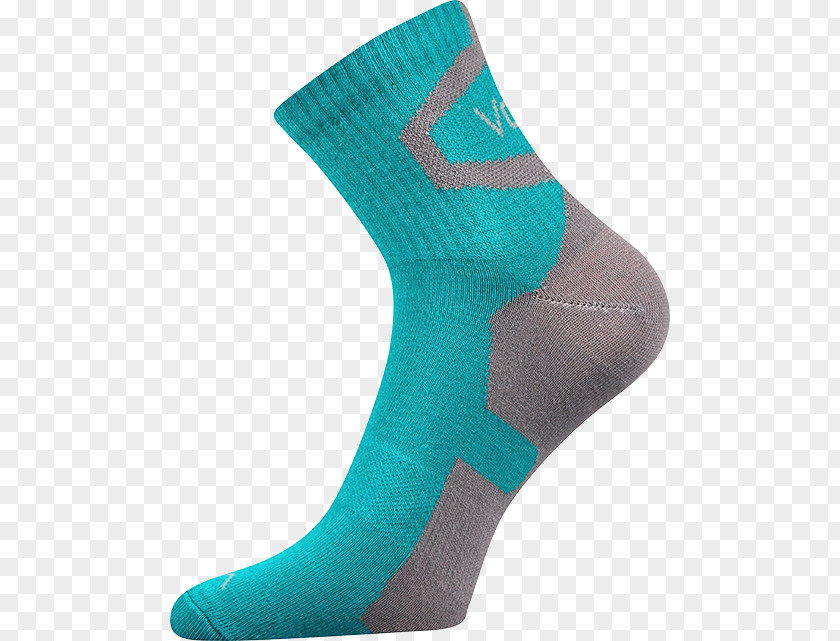 Design Sock Turquoise PNG