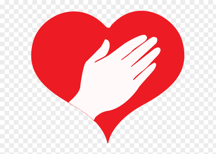 Heart Hand On Enterprises Index Finger PNG