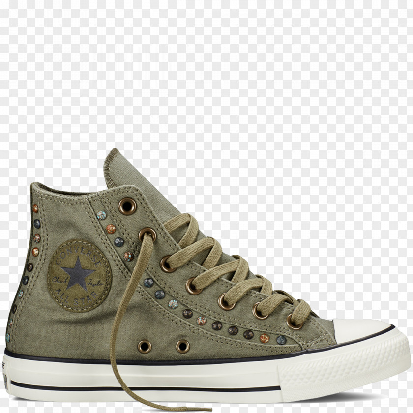 High-top Converse Chuck Taylor All-Stars Sneakers Shoe PNG