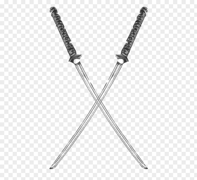 Katana Japanese Sword Drawing Weapon PNG