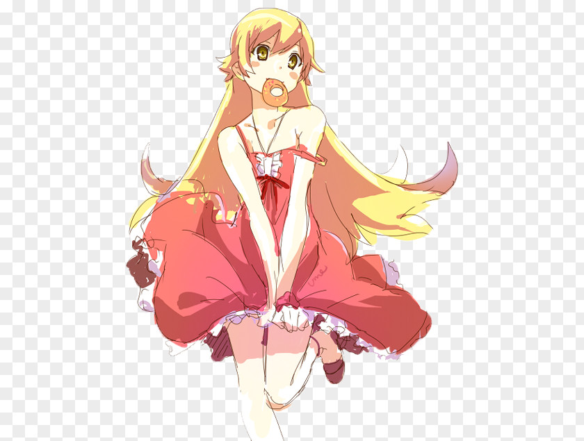 Kiss-Shot Acerola-Orion Heart-Under-Blade Monogatari Series 忍物語 Rendering PNG Rendering, Anime clipart PNG