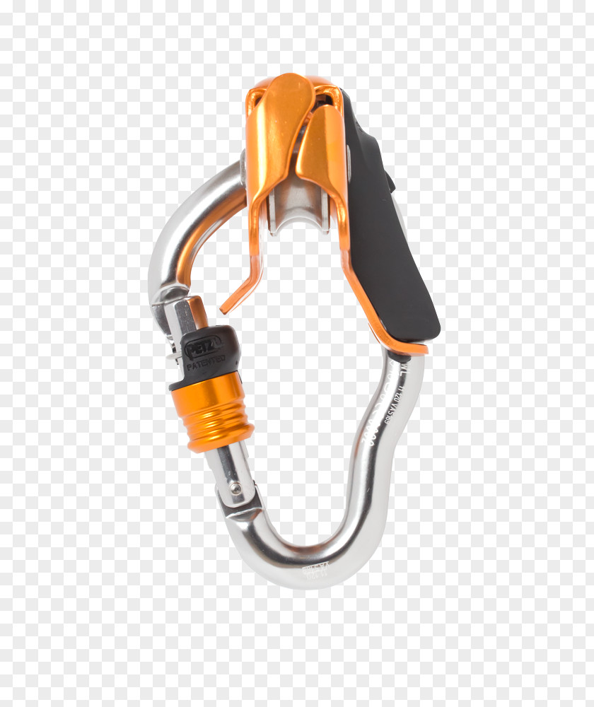 Petzl Zip-line Ascender Carabiner ZIPLINEGEAR PNG