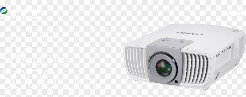 Projector Multimedia Projectors Casio XJ-L8300HN Digital Light Processing 4K Resolution PNG